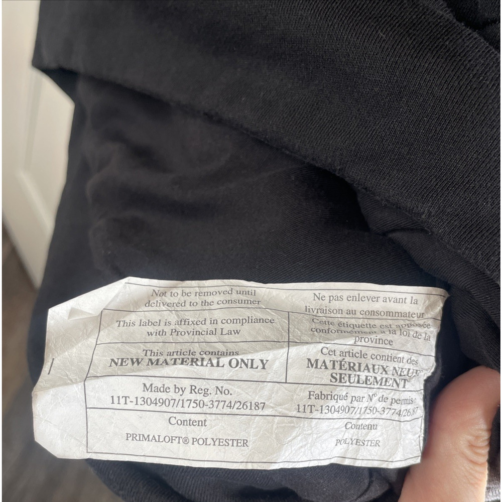Lululemon Women's Forever Warm Black Quilted 1/4 Zip Pullover Sz 6 Outdoors Cozy - Picture 16 of 16